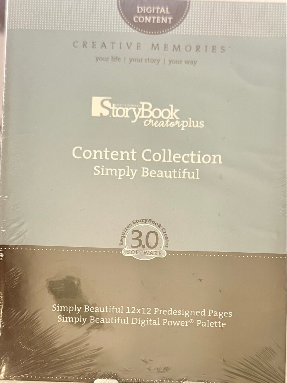 Creative Memories CD Storybook Creator Plus Simply Beautiful